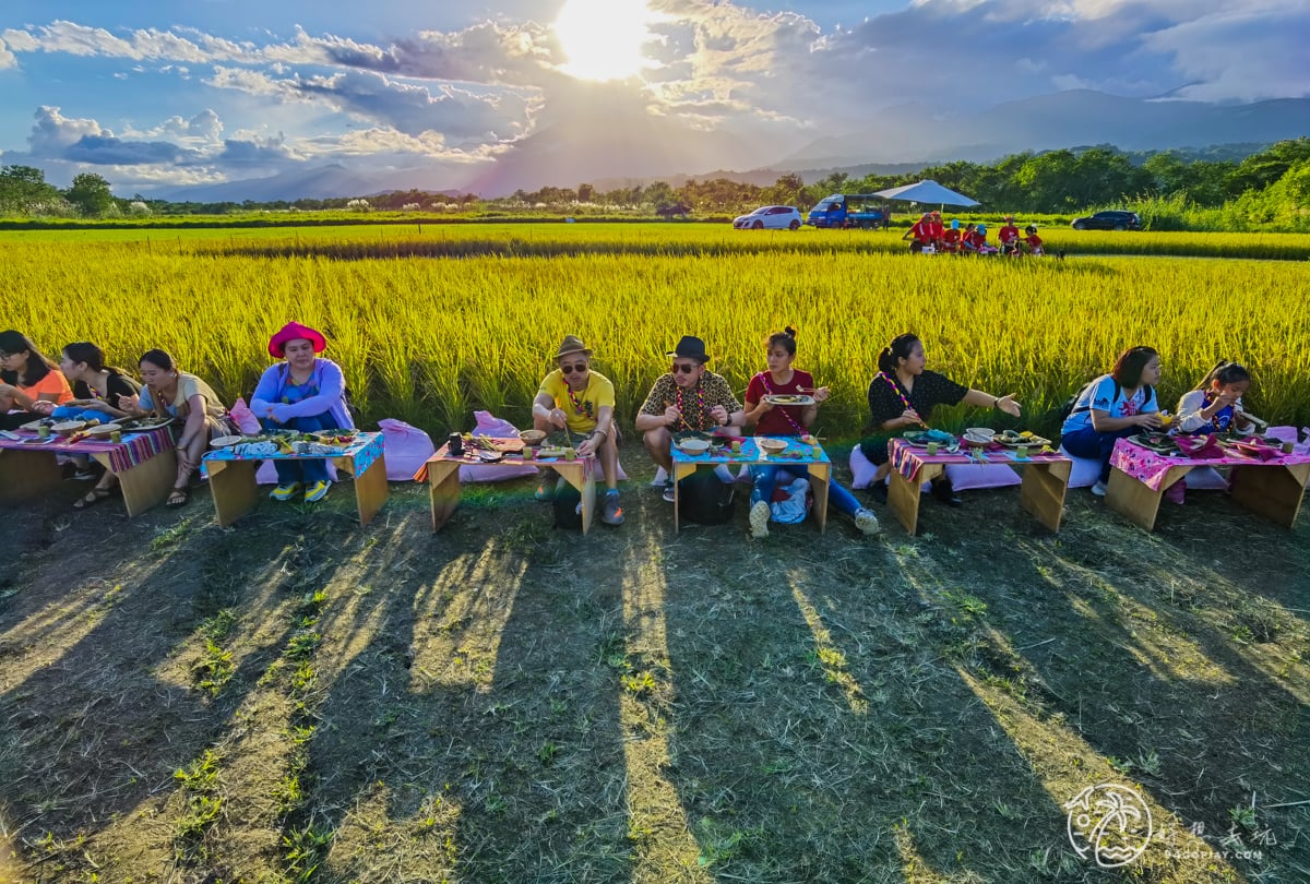 餐桌上的部落旅行！織羅部落稻田腳印餐桌