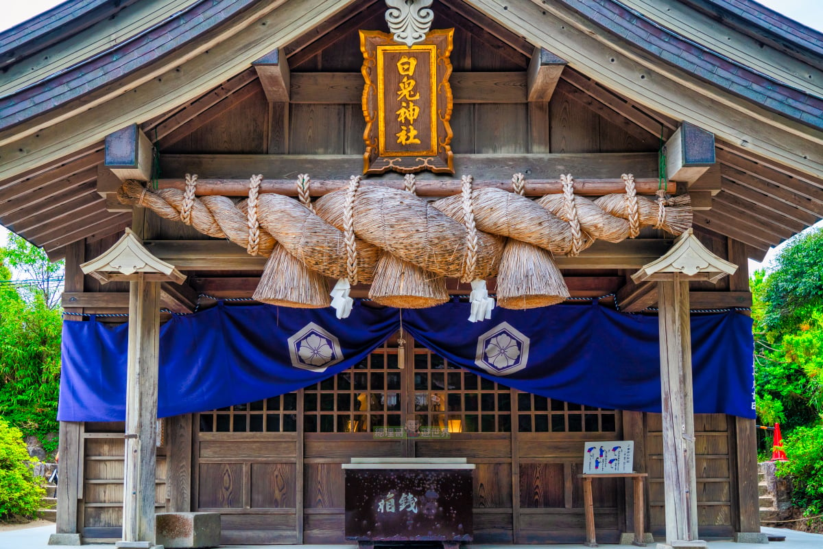 鳥取縣景點白兔海岸、白兔神社交通攻略