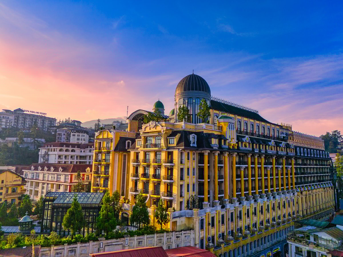 越南沙壩最美五星級飯店 Hotel de la Coupole MGallery 沙壩美憬閣穹頂飯店